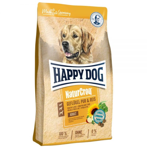 Happy Dog NaturCroq GefluegelReis száraztáp